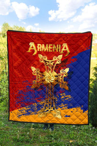 Armenia Khachkar, Armenian Cross Special Quilt RLT8 - Wonder Print Shop