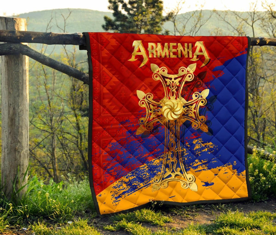 Armenia Khachkar, Armenian Cross Special Quilt RLT8 - Wonder Print Shop