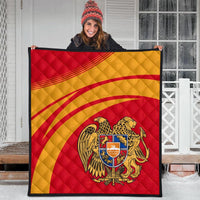 Armenia Coat Of Arms Premium Quilt Cricket RLT8 - Wonder Print Shop