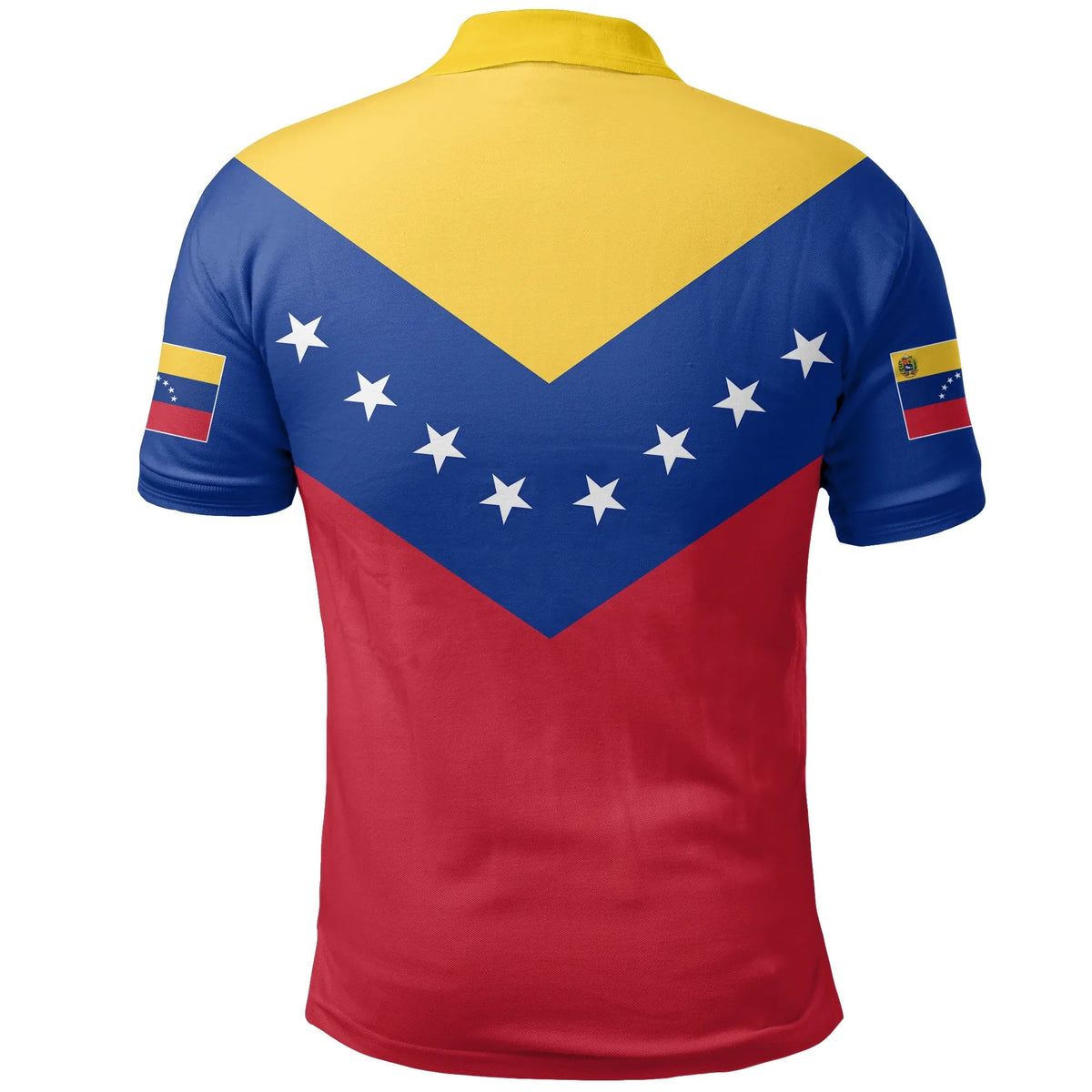 Venezuela Polo Shirt Rising Flag RLT7 - Wonder Print Shop