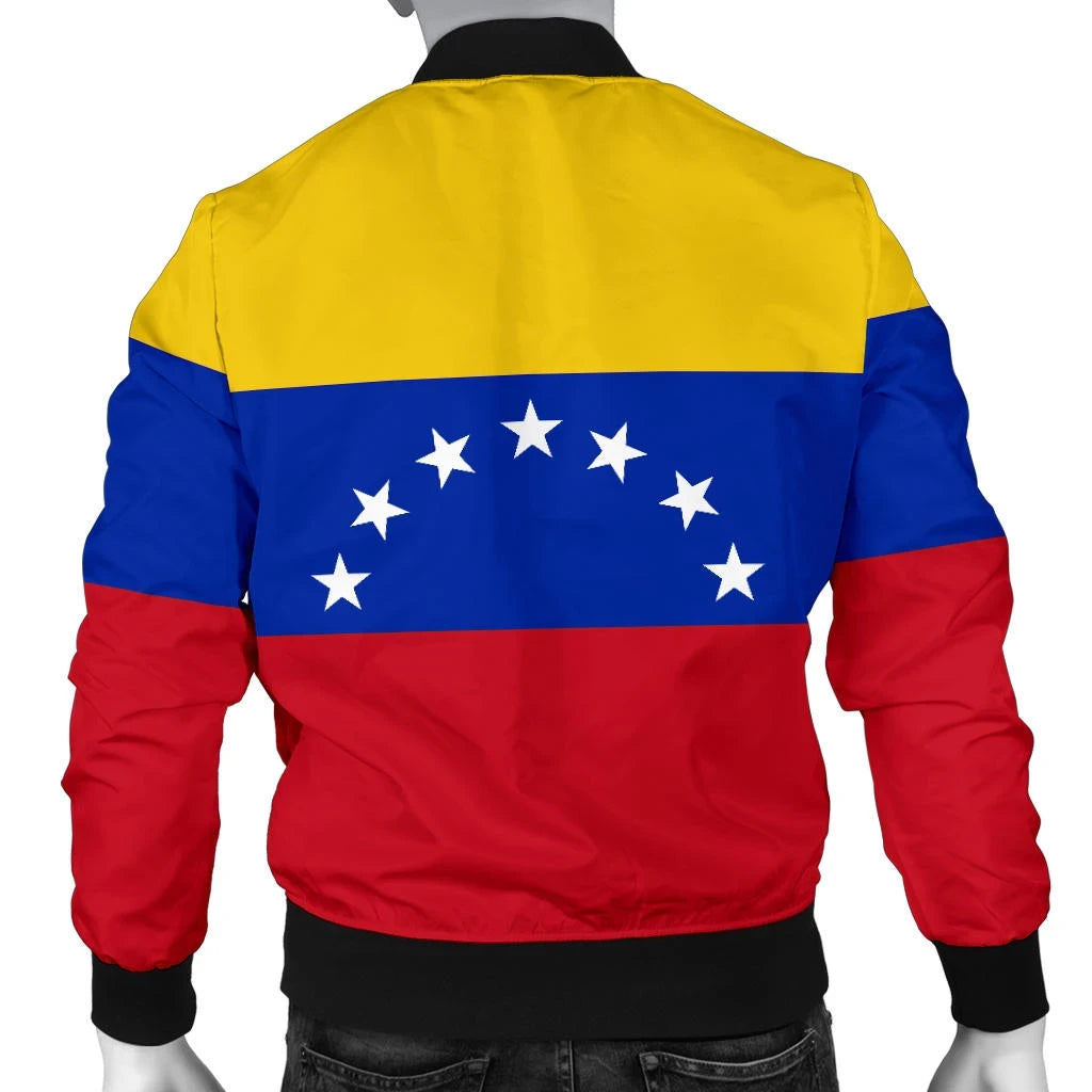 Venezuela Men's Bomber Jacket Flag RLT7 - Wonder Print Shop