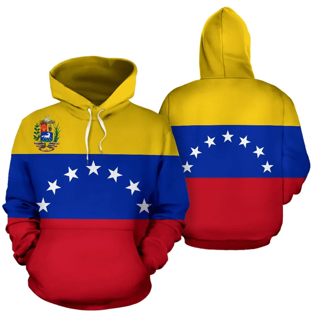 Venezuela Hoodie Flag RLT7 - Wonder Print Shop