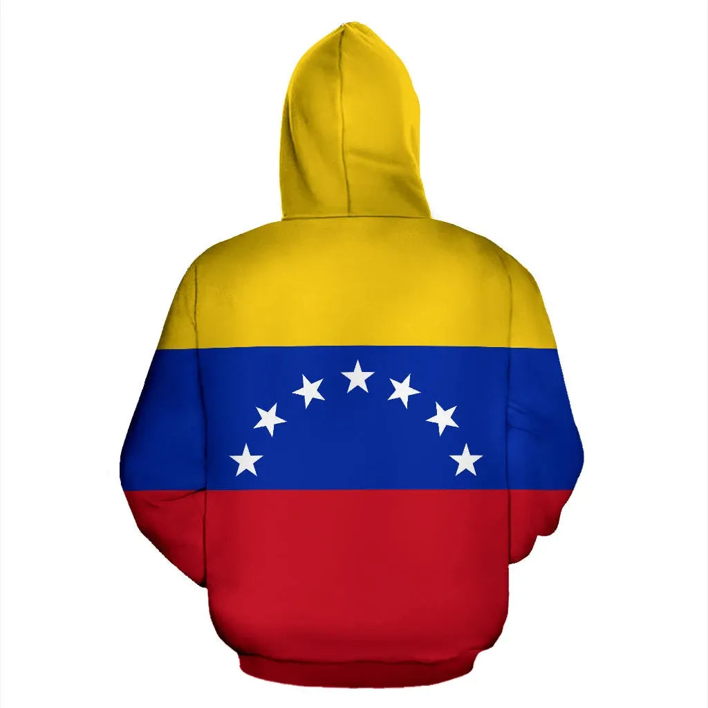 Venezuela Hoodie Flag RLT7 - Wonder Print Shop