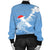 Argentina Of The Congo Christmas Coat Of Arms Women Bomber Jacket X Style RLT13 - Wonder Print Shop