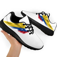 Colombia Sneakers Wings Flag (Women's/Men's) RLT7 - Wonder Print Shop