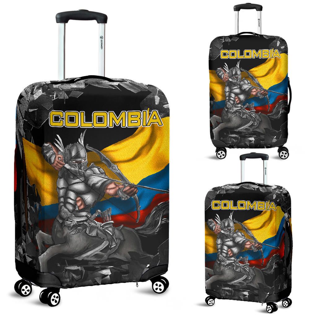 Knight Of Colombia Luggage Covers RLT7 - Wonder Print Shop