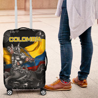 Knight Of Colombia Luggage Covers RLT7 - Wonder Print Shop