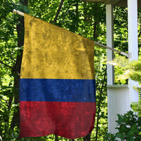 Colombia  Garden Flag House Flag (Grunge Style) RLT7 - Wonder Print Shop