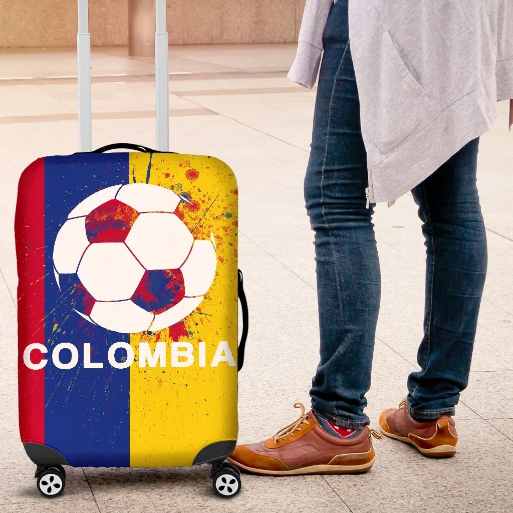 Luggage Covers Colombia Soccer RLT7 - Wonder Print Shop