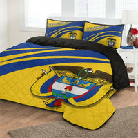 Colombia Coat Of Arms Quilt Bed Set Cricket RLT7 - Wonder Print Shop