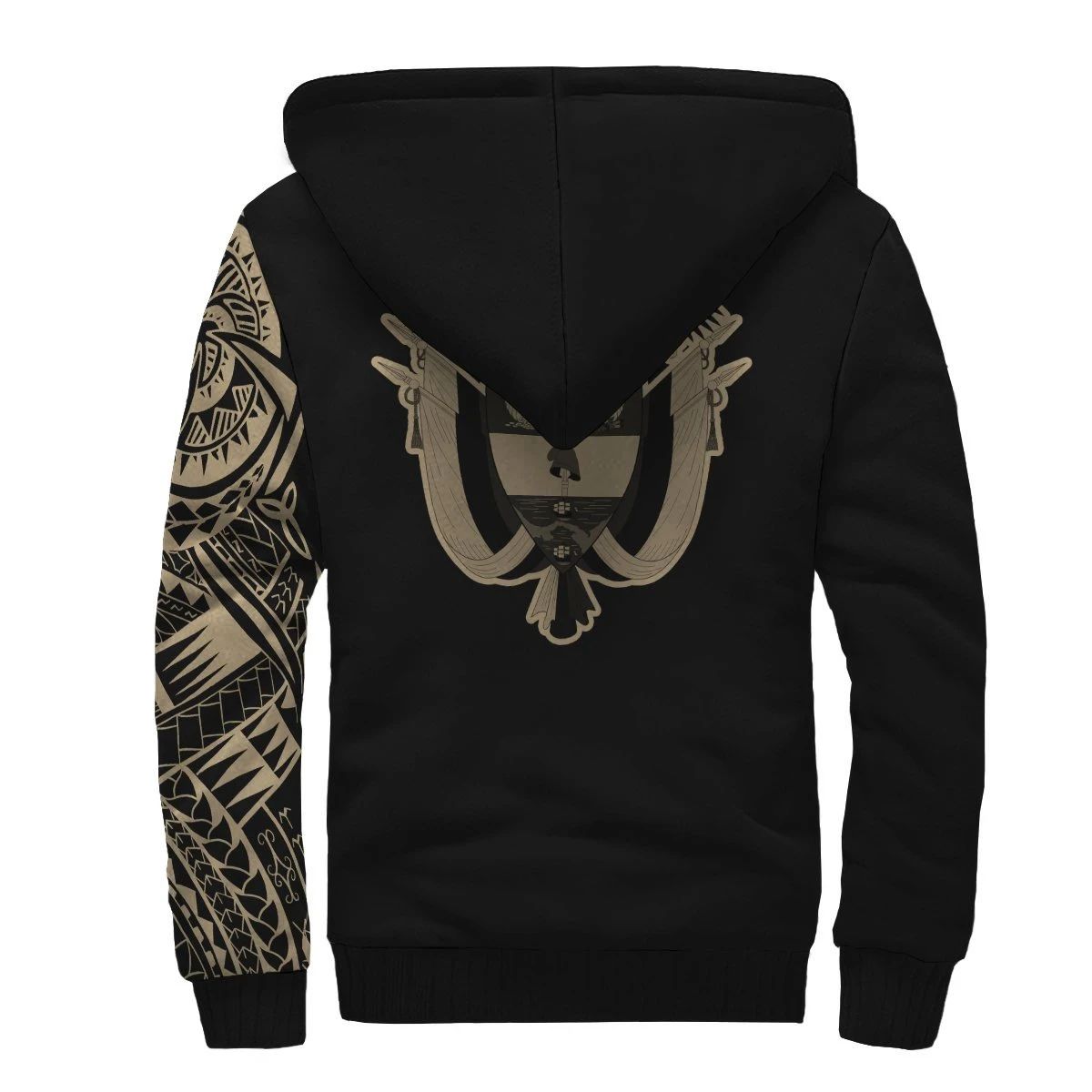 Colombia Sherpa Hoodie Tattoo Style RLT7 - Wonder Print Shop