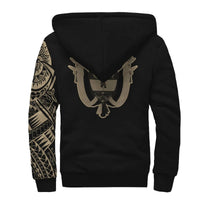 Colombia Sherpa Hoodie Tattoo Style RLT7 - Wonder Print Shop