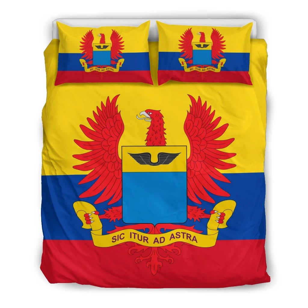 Colombia Air Force Bedding Set RLT7 - Wonder Print Shop