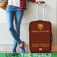 Colombia Passport Luggage Cover RLT7 - Wonder Print Shop