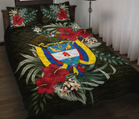Colombia Quilt Bed Set - Special Hibiscus RLT7 - Wonder Print Shop