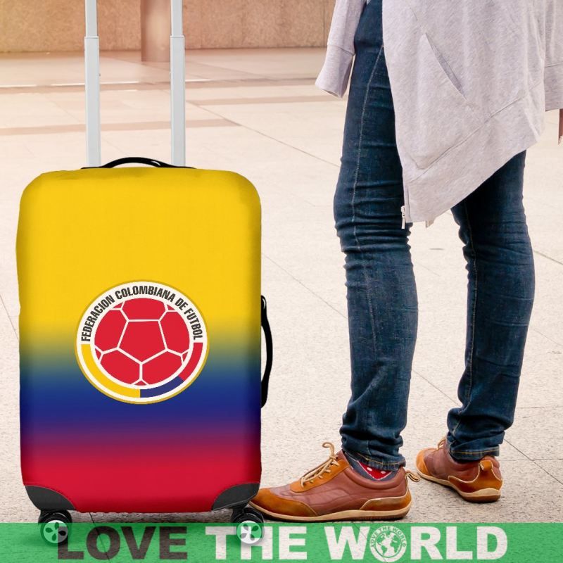Colombia National Football Luggage Cover 02 RLT7 - Wonder Print Shop