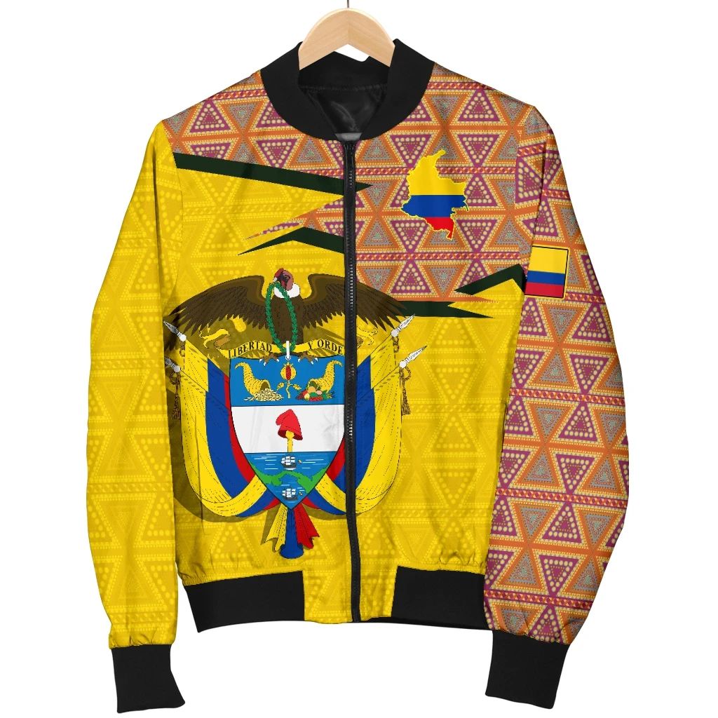 Colombia Men's Bomber Jacket - Home RLT7 - Wonder Print Shop