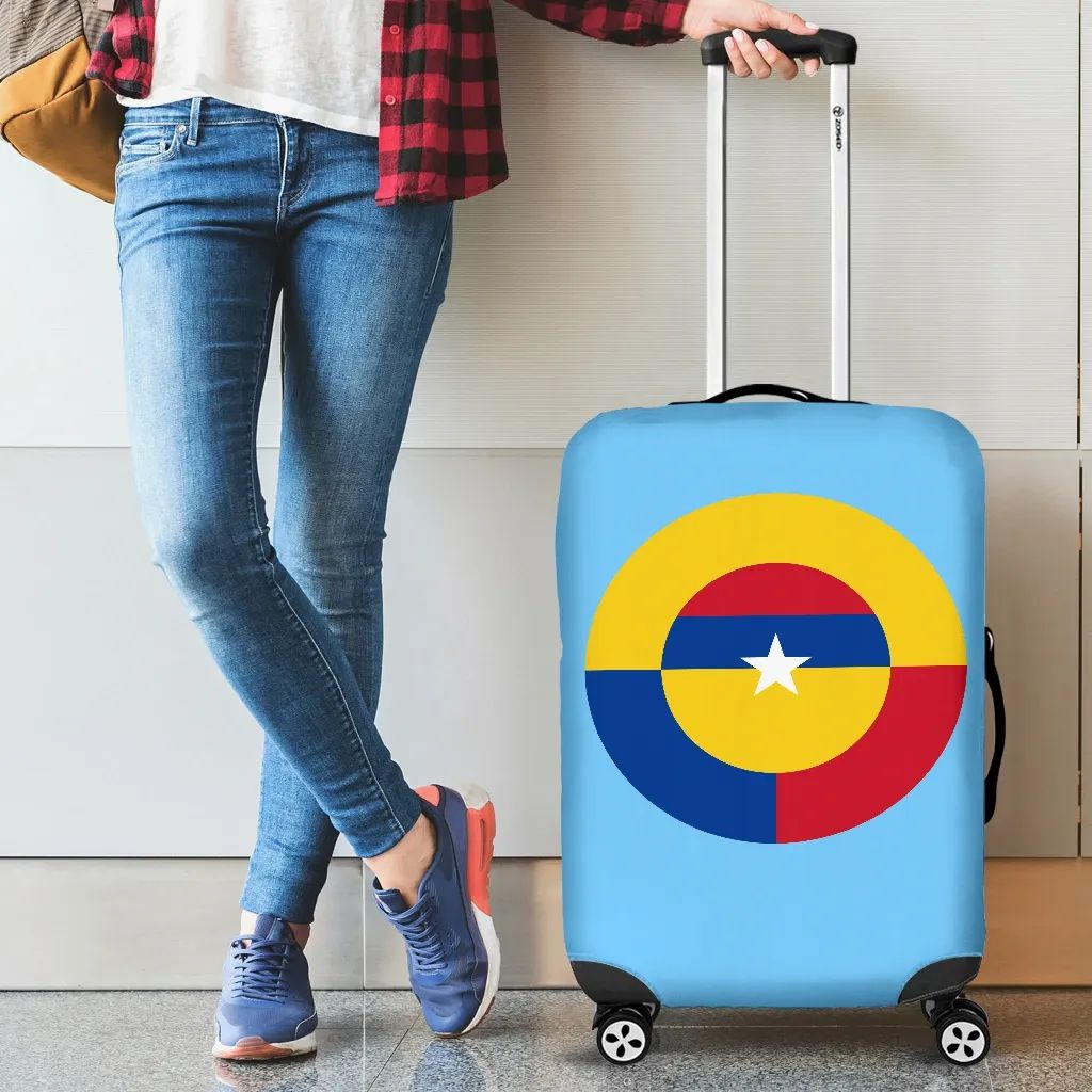 Colombia Air Force Roundel Luggage Cover RLT7 - Wonder Print Shop