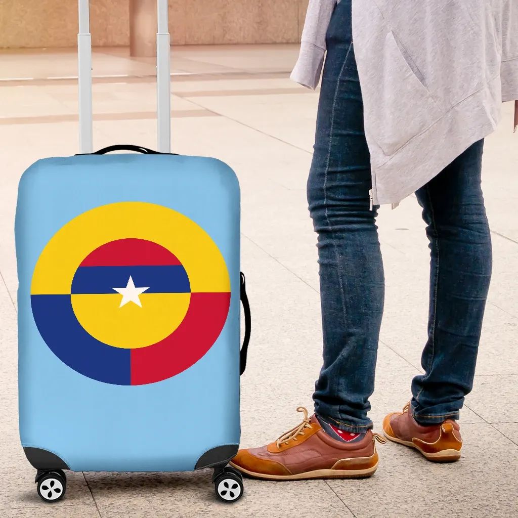 Colombia Air Force Roundel Luggage Cover RLT7 - Wonder Print Shop