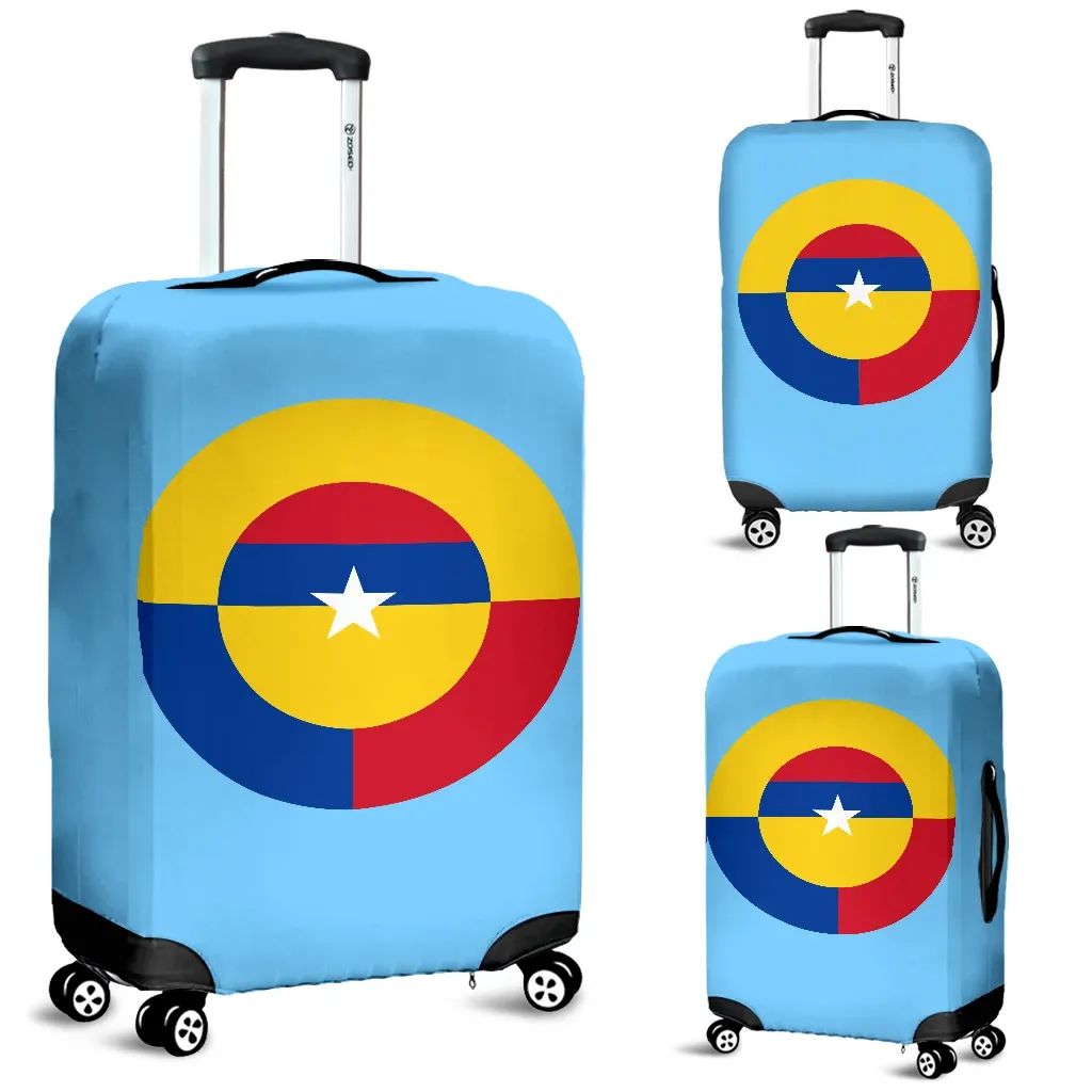 Colombia Air Force Roundel Luggage Cover RLT7 - Wonder Print Shop