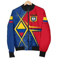 Colombia Women's Bomber Jacket - Colombia Legend RLT7 - Wonder Print Shop