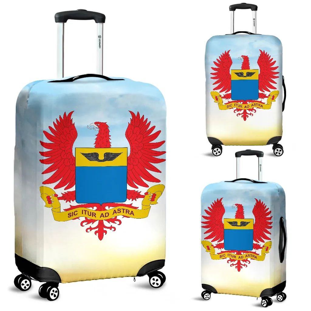 Colombia Air Force Coat Of Arms Luggage Cover RLT7 - Wonder Print Shop