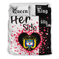 Colombia Bedding Set Couple King/Queen Her Side/His Side RLT7 - Wonder Print Shop