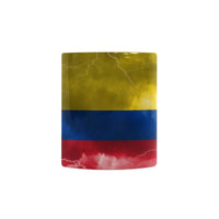 colombia-grunge-flag-lightning-white-mug