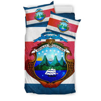 Costa Rica Flag  Bedding Set RLT13 - Wonder Print Shop