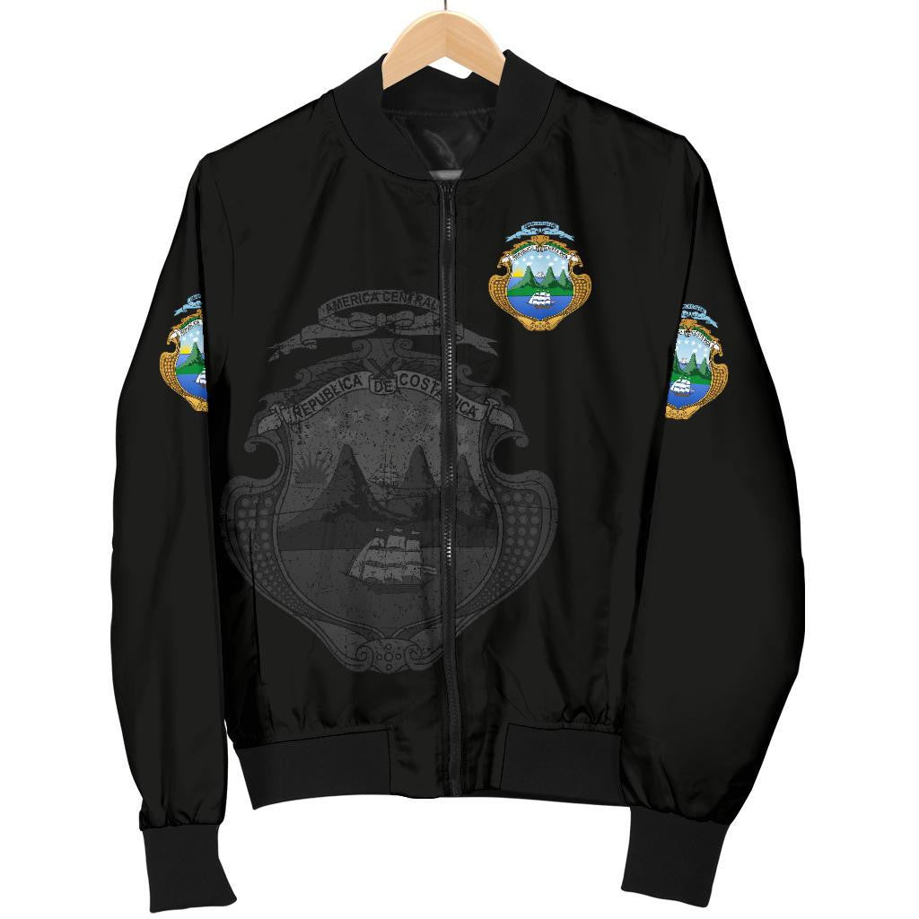 Costa Rica Women's Bomber Jacket RLT13 - Wonder Print Shop