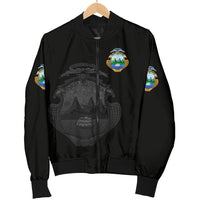 Costa Rica Women's Bomber Jacket RLT13 - Wonder Print Shop