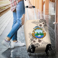 Costa Rica Luggage Covers The Beige Hibiscus RLT13 - Wonder Print Shop