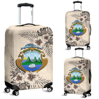 Costa Rica Luggage Covers The Beige Hibiscus RLT13 - Wonder Print Shop