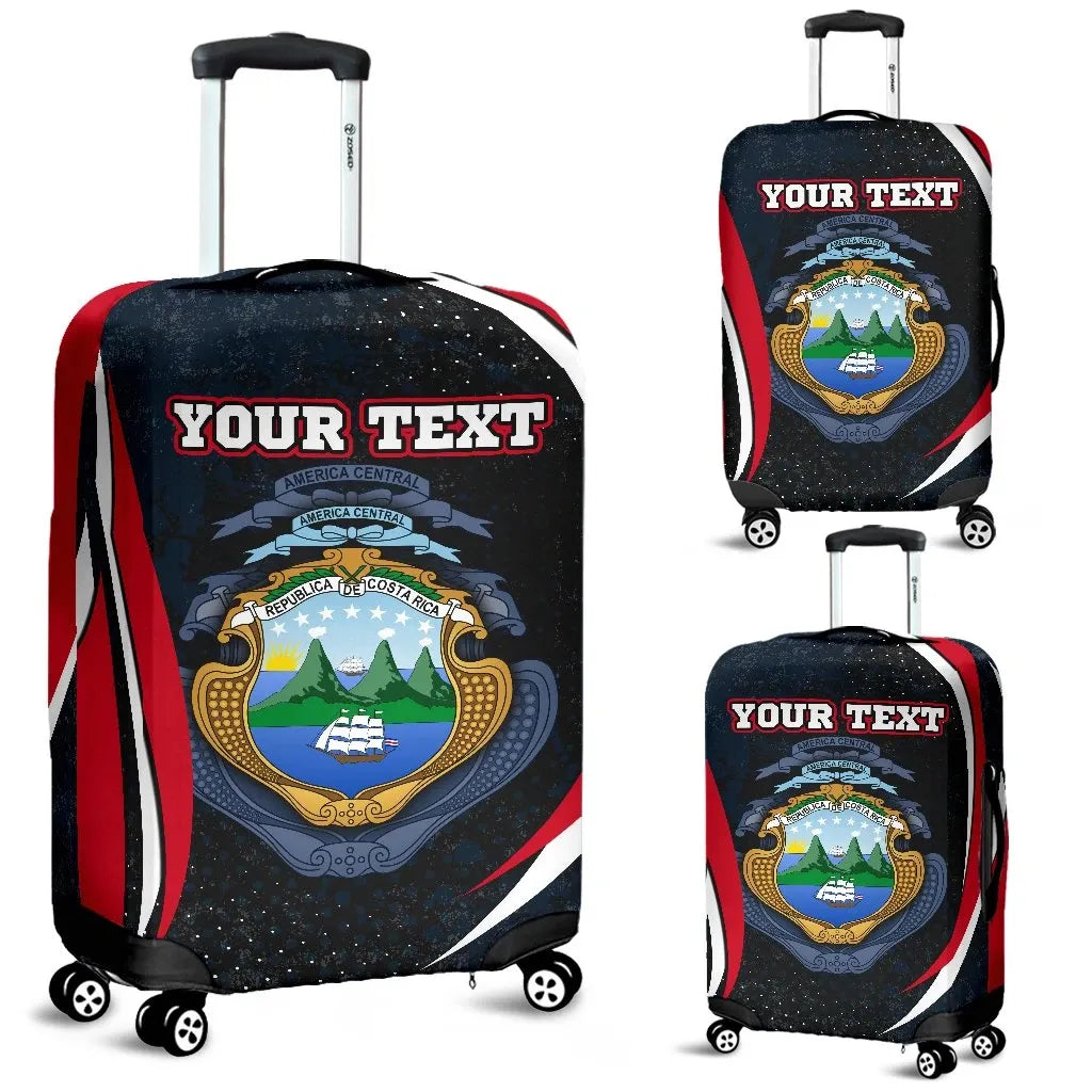Costa Rica Personalised Luggage Covers Costa Rica Spirit RLT13 - Wonder Print Shop
