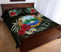 Costa Rica Quilt Bed Set Special Hibiscus RLT13 - Wonder Print Shop