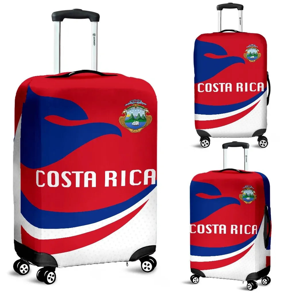 Costa Rica Luggage Covers Proud Version RLT13 - Wonder Print Shop