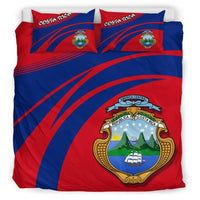 Costa Rica Coat Of Arms Bedding Set Cricket RLT13 - Wonder Print Shop