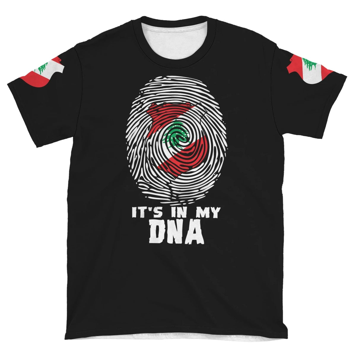 Lebanon It's In My DNA T Shirt RLT6 - Wonder Print Shop