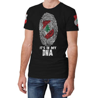 Lebanon It's In My DNA T Shirt RLT6 - Wonder Print Shop
