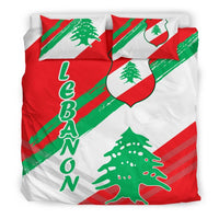 Lebanon Bedding Set - Lebanon Flag24 RLT6 - Wonder Print Shop