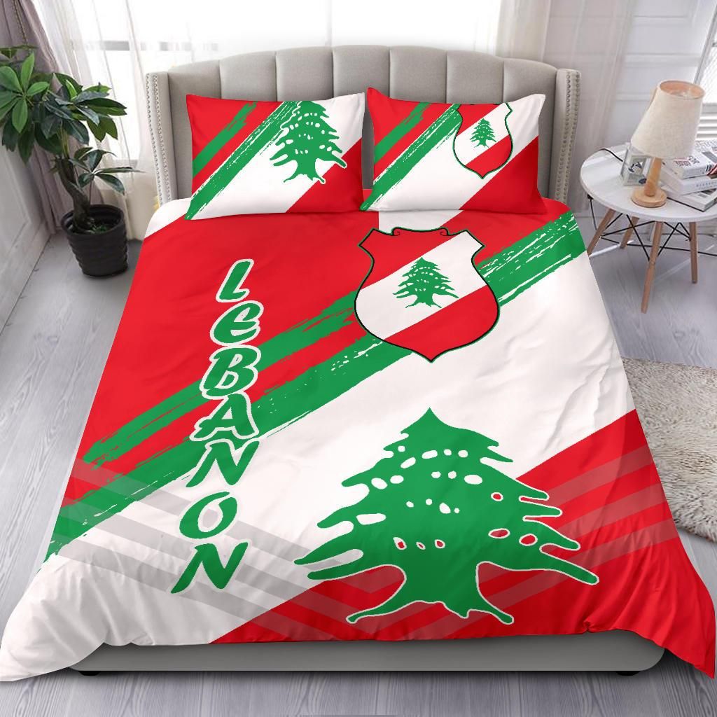 Lebanon Bedding Set - Lebanon Flag24 RLT6 - Wonder Print Shop