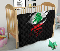 Lebanon In Me Premium Quilt - Special Grunge Style RLT6 - Wonder Print Shop