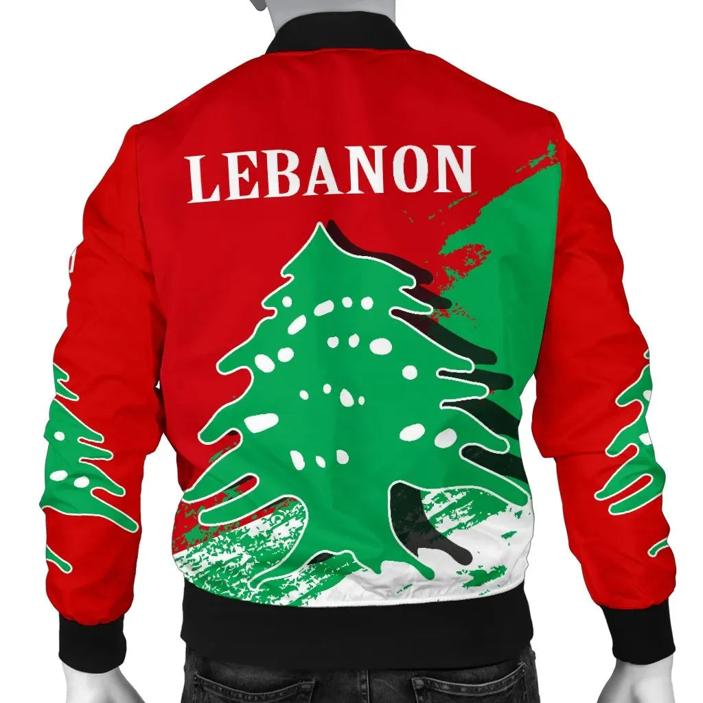 Lebanon Special Men's Bomber Jacket RLT6 - Wonder Print Shop