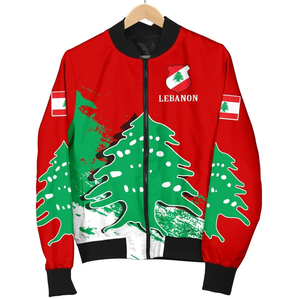 Lebanon Special Men's Bomber Jacket RLT6 - Wonder Print Shop