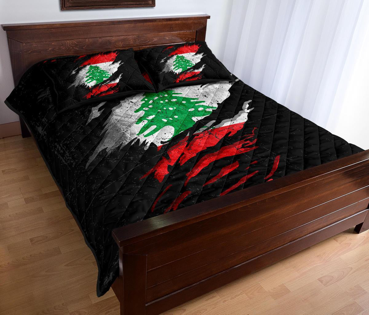 Lebanon In Me Quilt Bed Set - Special Grunge Style RLT6 - Wonder Print Shop
