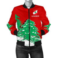 Lebanon Special Women's Bomber Jacket RLT6 - Wonder Print Shop