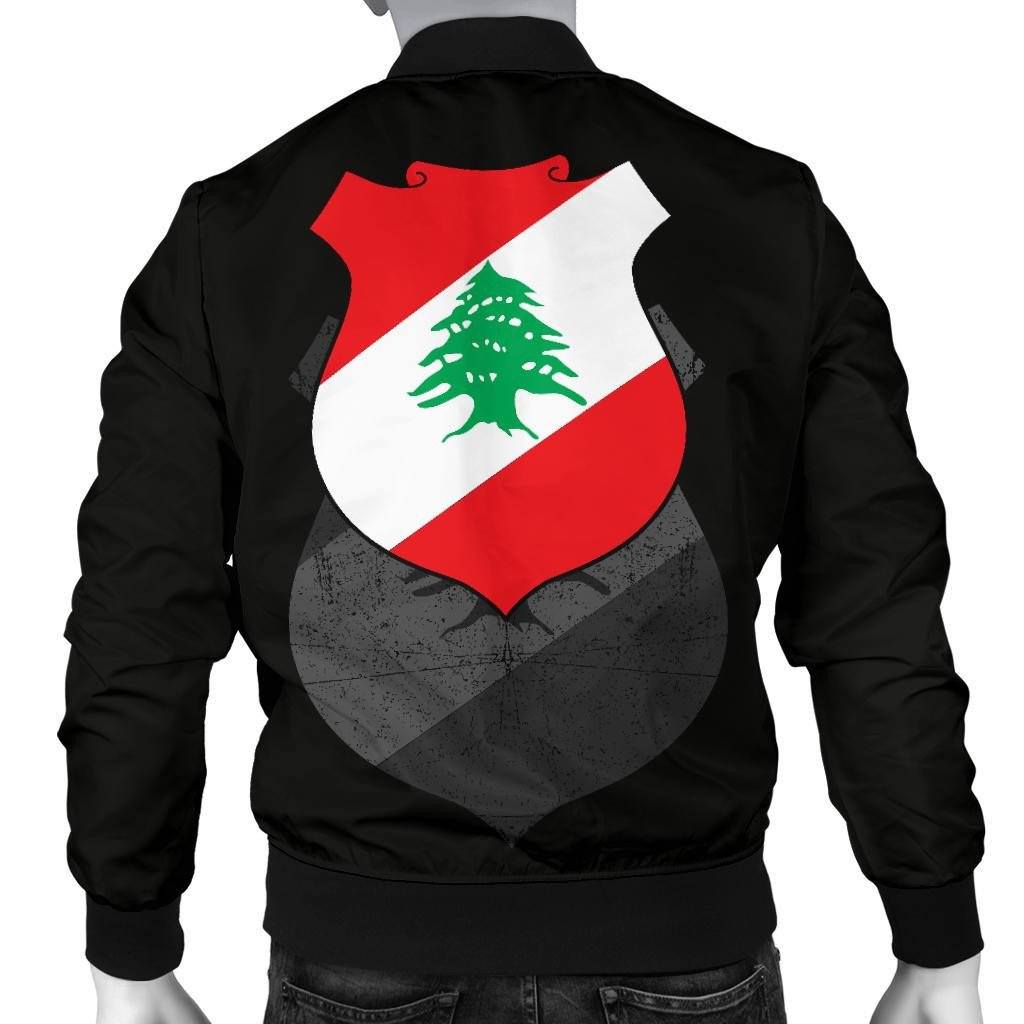 Lebanon Men's Bomber Jacket RLT6 - Wonder Print Shop