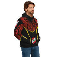 Lebanon Hoodie Unisex Tribal Style RLT6 - Wonder Print Shop
