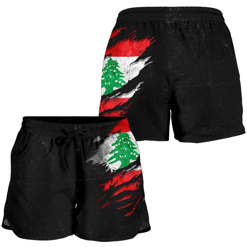 lebanon-in-me-all-over-print-womens-shorts-special-grunge-style