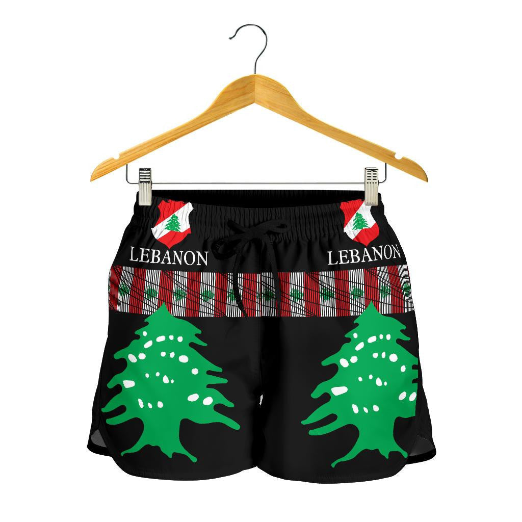 lebanon-united-all-over-print-womens-shorts